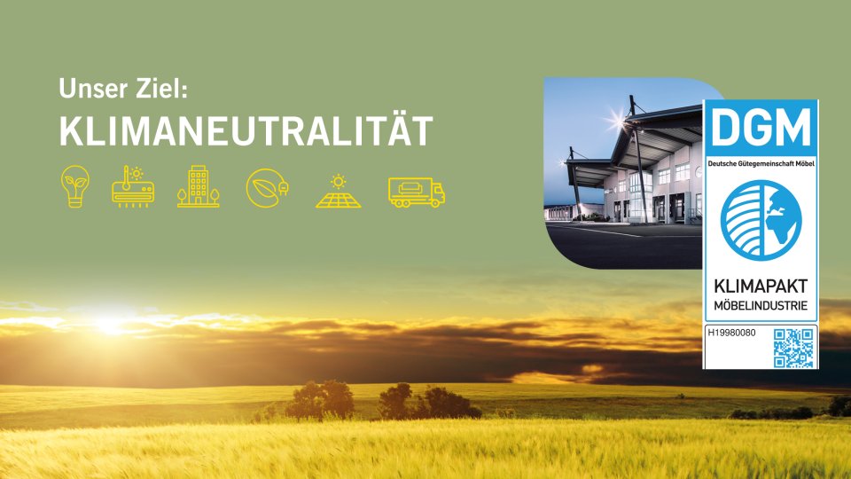 Klimapakt für Möbelindustrie Klimapakt für Möbelindustrie